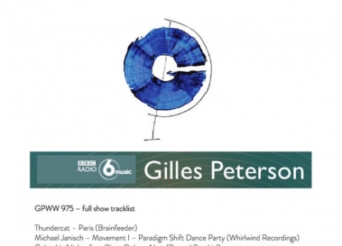 Gilles Peterson BBC Radio 6 Playlist 
